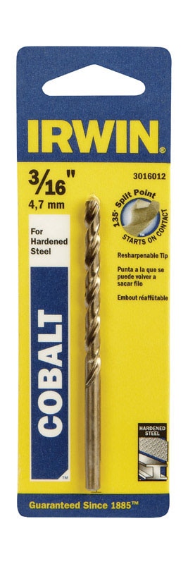 BIT DRILL 3/16"COBALT CD