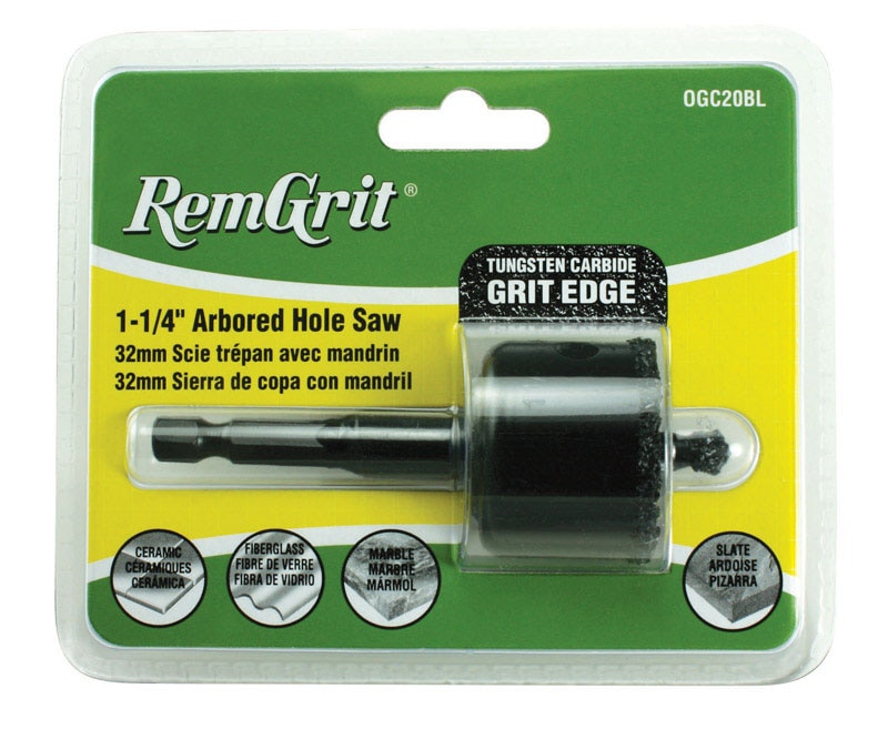 HOLESAW 1-1/4" REMGRIT