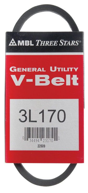 V BELT 3/8" X 17"