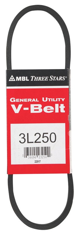 V BELT 3/8" X 25"