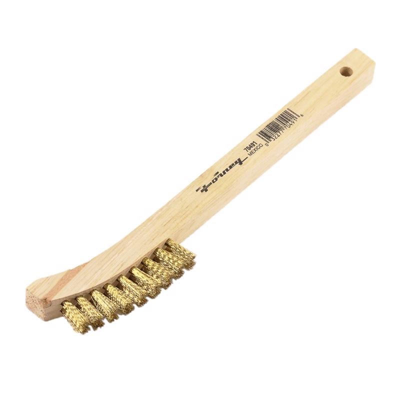 WIRE BRUSH BRASS 8-5/8"