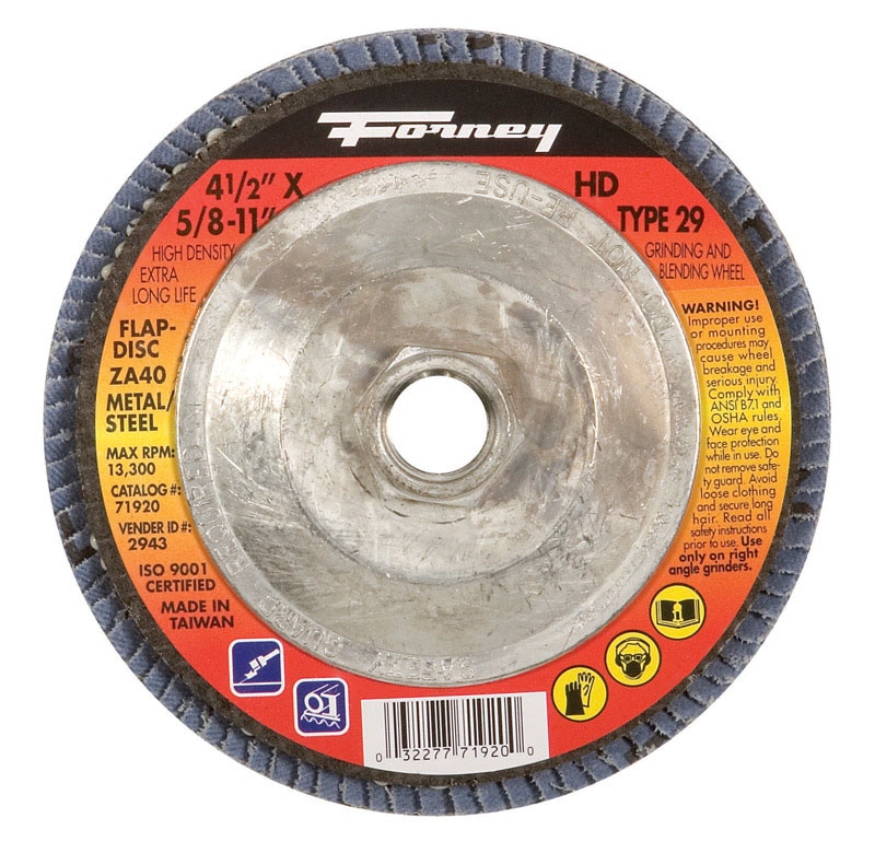 FLAP DISC 4.5X5/8 40GRIT