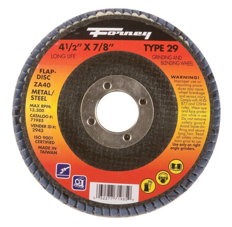 FLAP DISC 4-1/2" 40GRIT