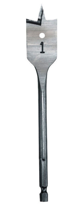 FLAT BORING BIT 1-1/8X6"