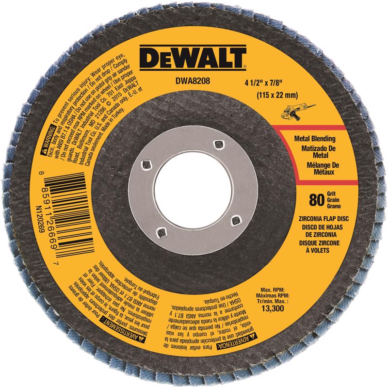 DW FLP DISC 80G 4-1/2"