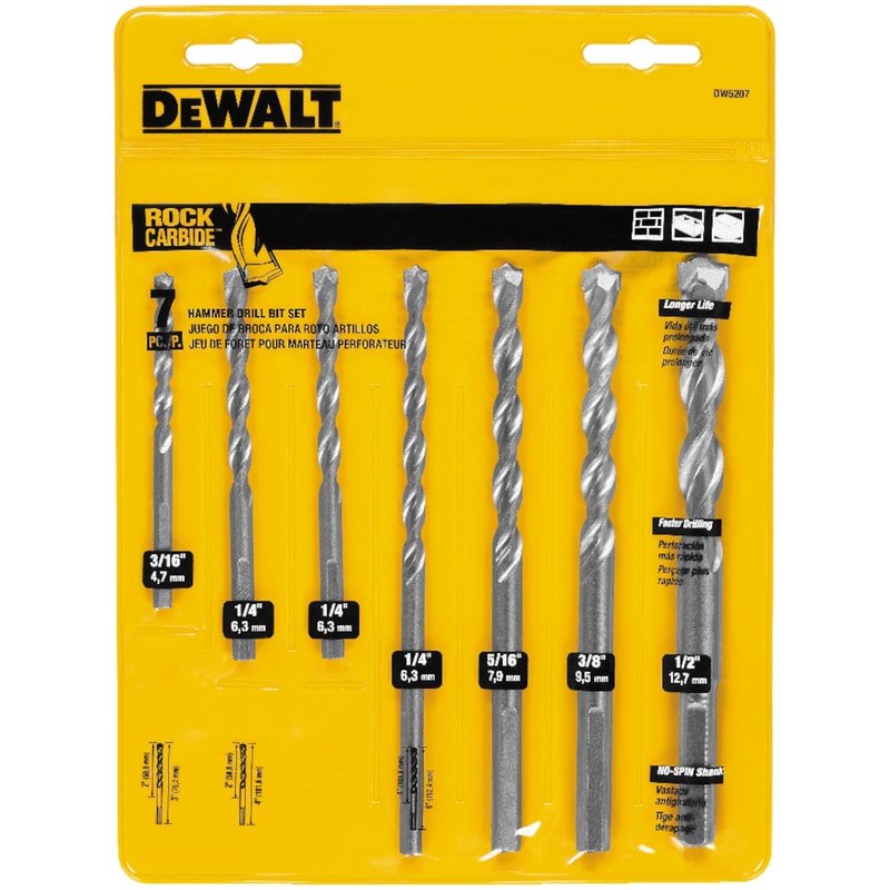 DRILL BIT SET 7PC