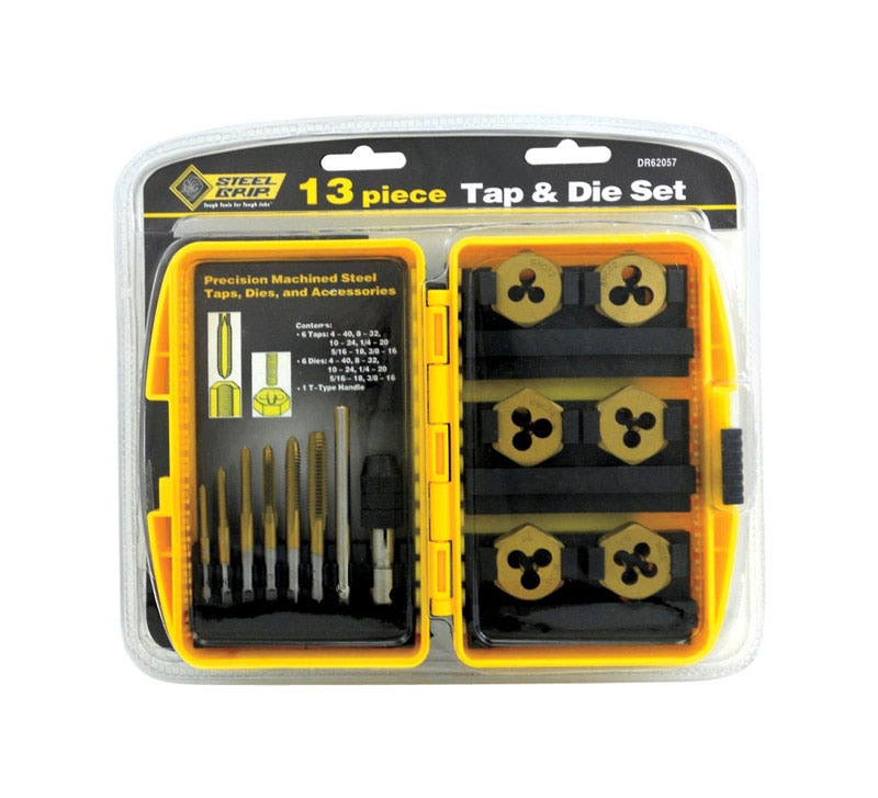 TAP & DIE SET (SAE) 13PC