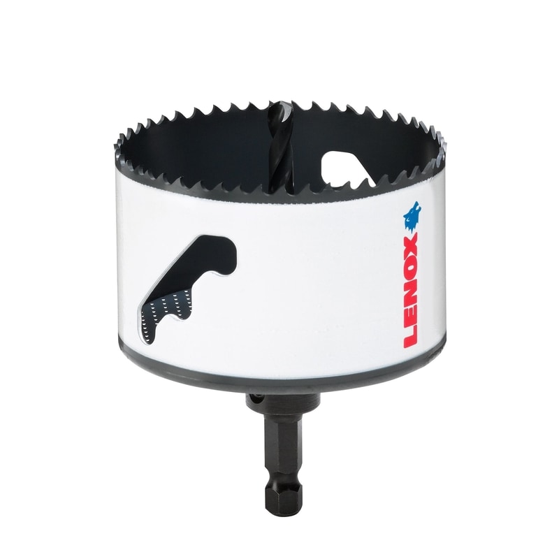 SAW HOLE 3-1/4" W/ARBR