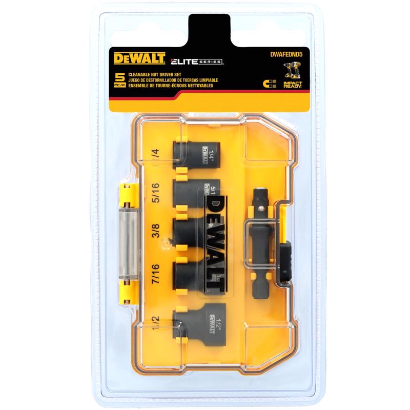 DETATCH NUT DRVR SET 5PC