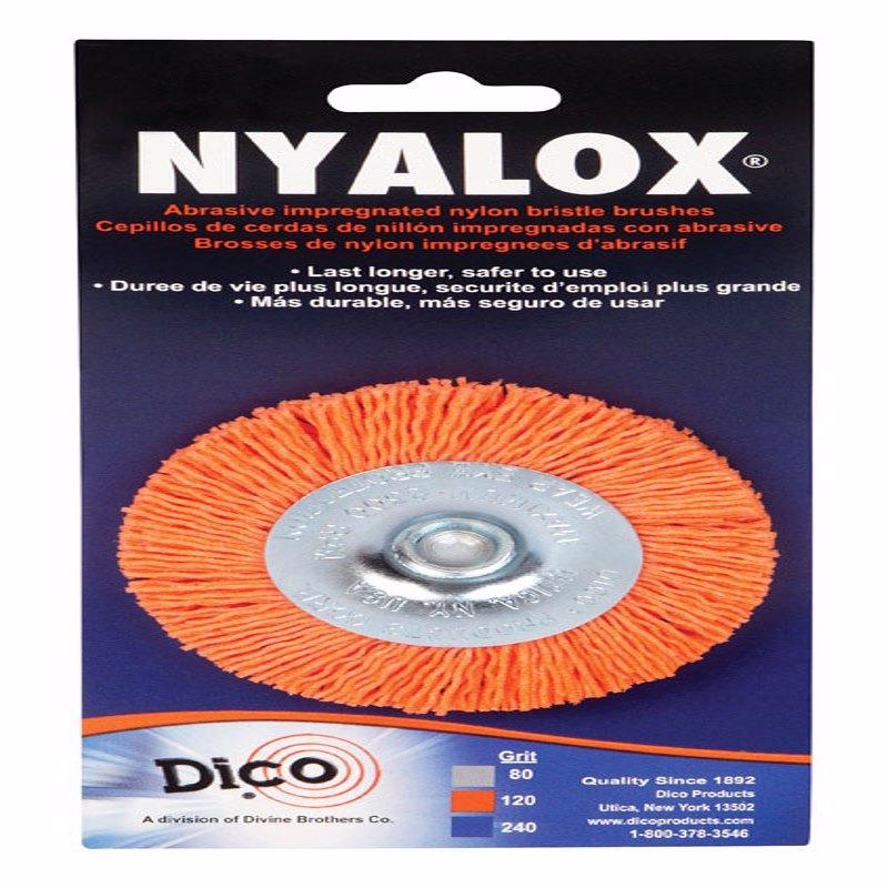 WHEEL NYALOX3"CRS ORANGE
