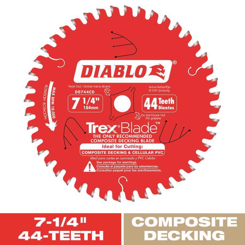 TREX SAW BLADE 7-1/4 44T