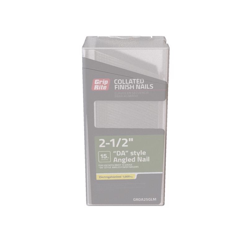 FINISH NAIL 2.5" GALV DA