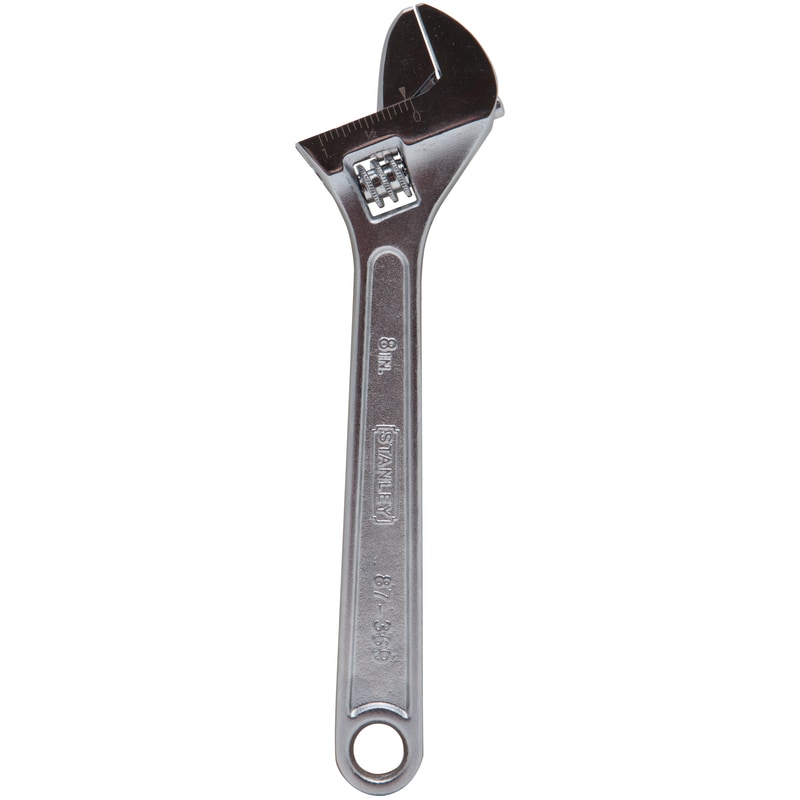 WRENCH ADJUSTABLE 8"