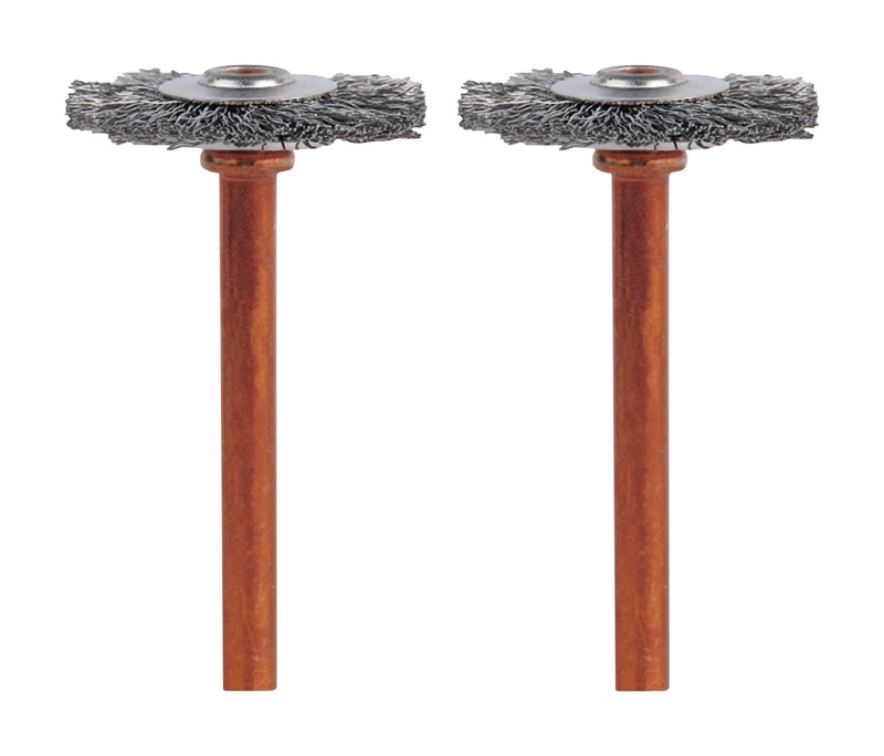 WIRE BRUSH  SS 3/4" 2PK