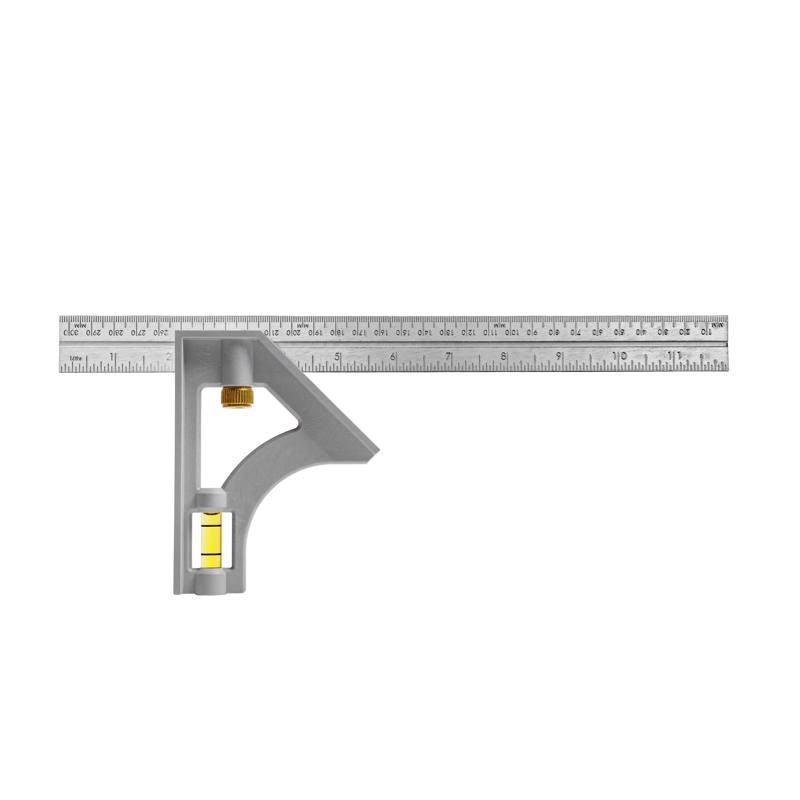 COMBINATION SQUARE12"GRY