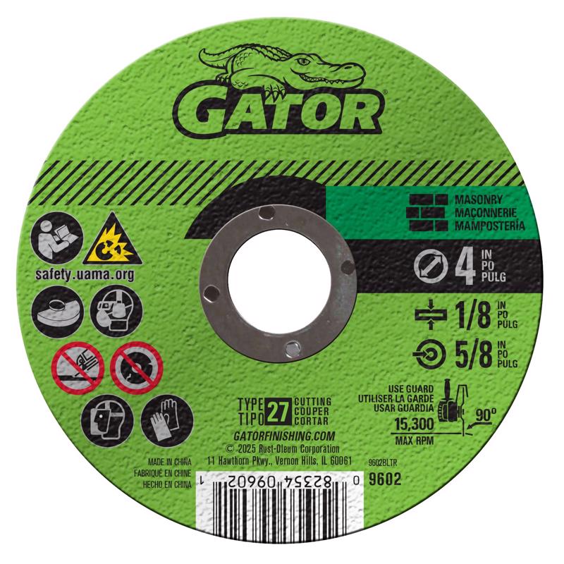 MASONRY WHEEL 4X1/8X5/8