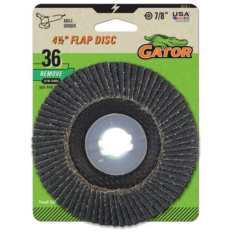 FLAP DISC4.5"X7/8"36GRIT