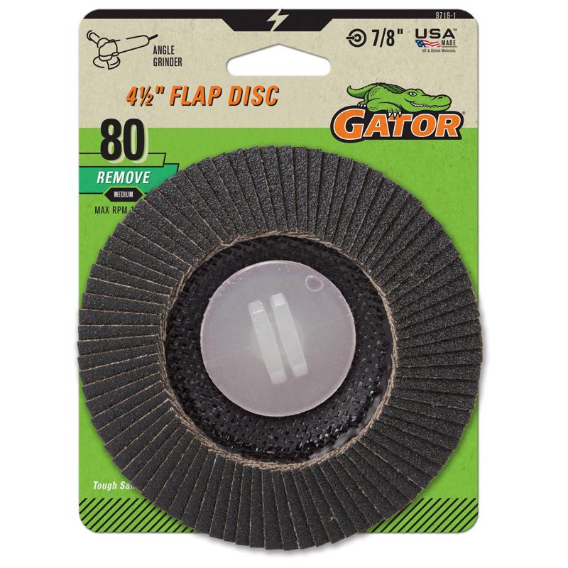 FLAP DISC4.5"X7/8"80GRIT
