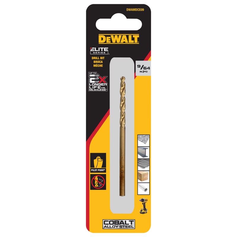 COBALT DRILL BIT 9/64"