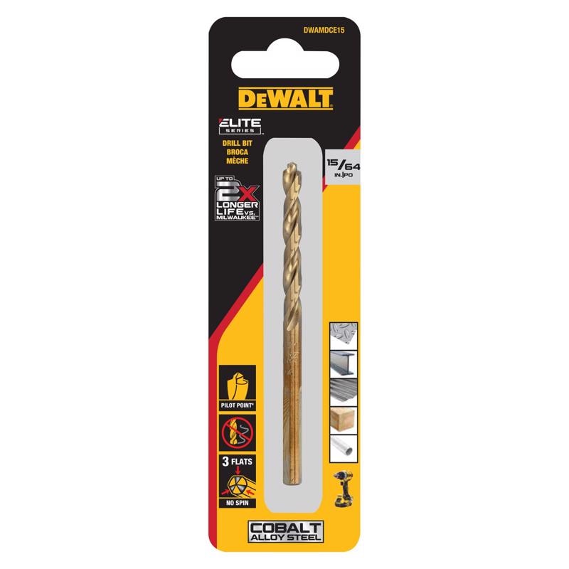 COBALT DRILL BIT15/64"DW