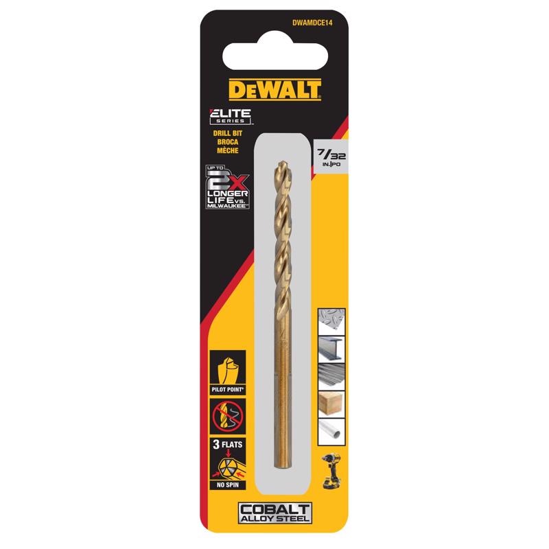 COBALT DRILL BIT 7/32"DW