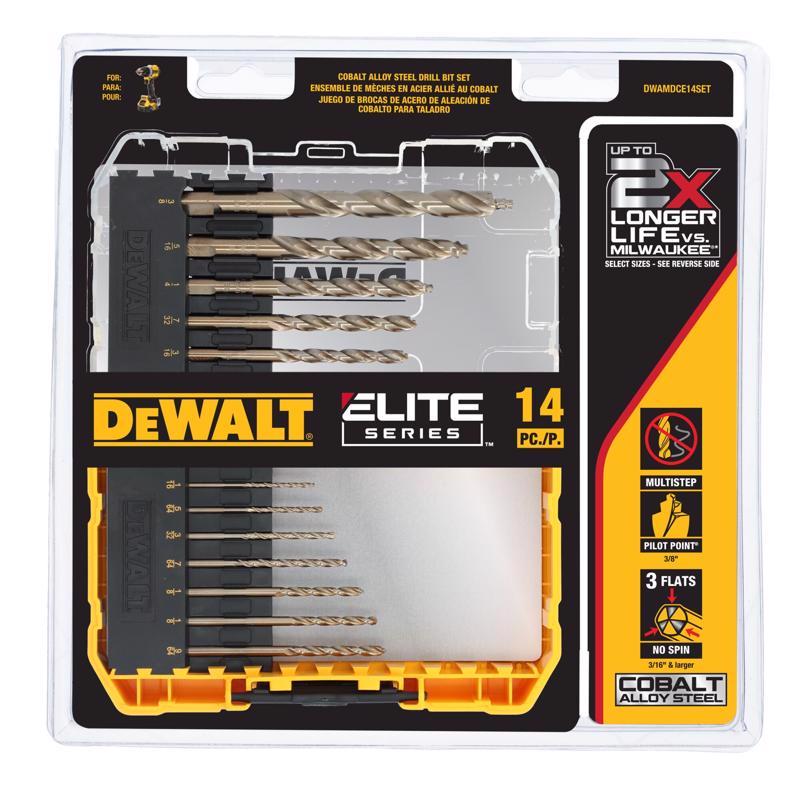 DW DRILL COBALT SET 14PC