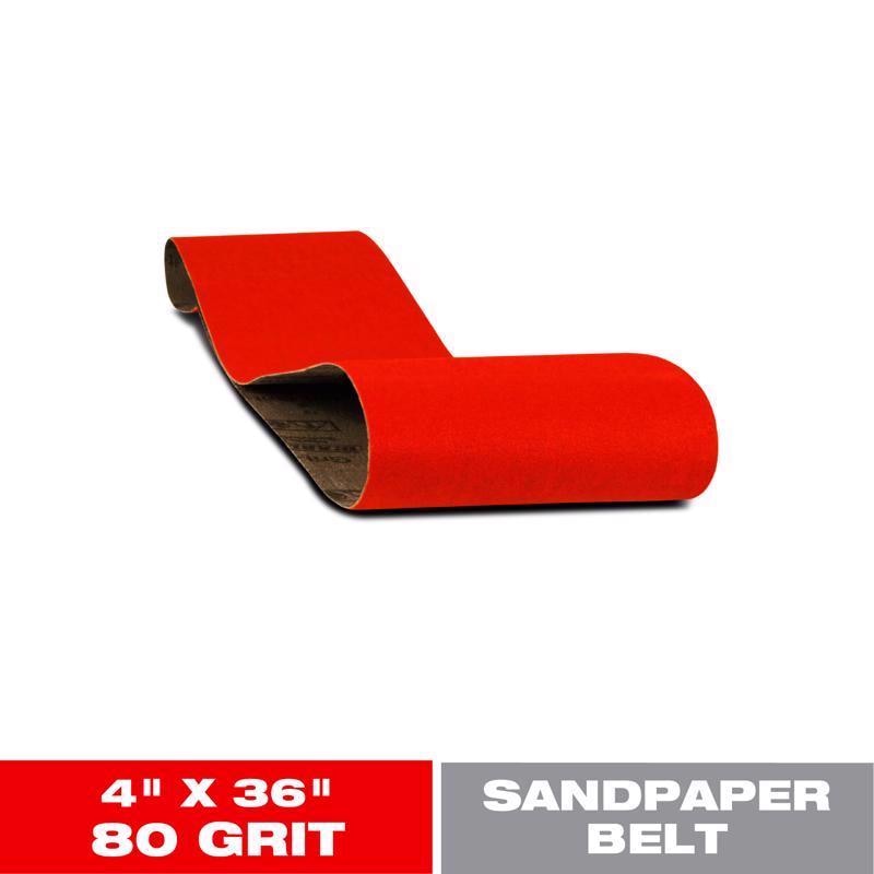 SANDING BELT 4"X36" 80G