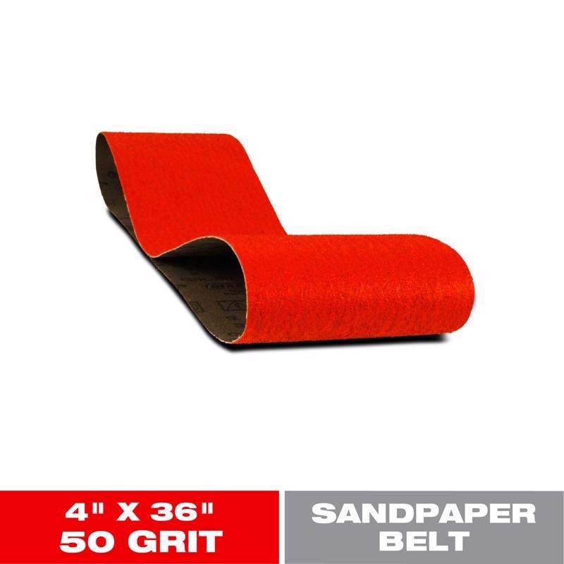 SANDING BELT 4"X36" 50G