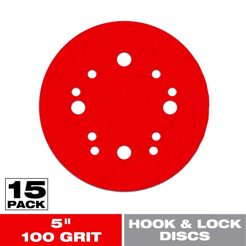 SAND DISC 5" 100G 15PK