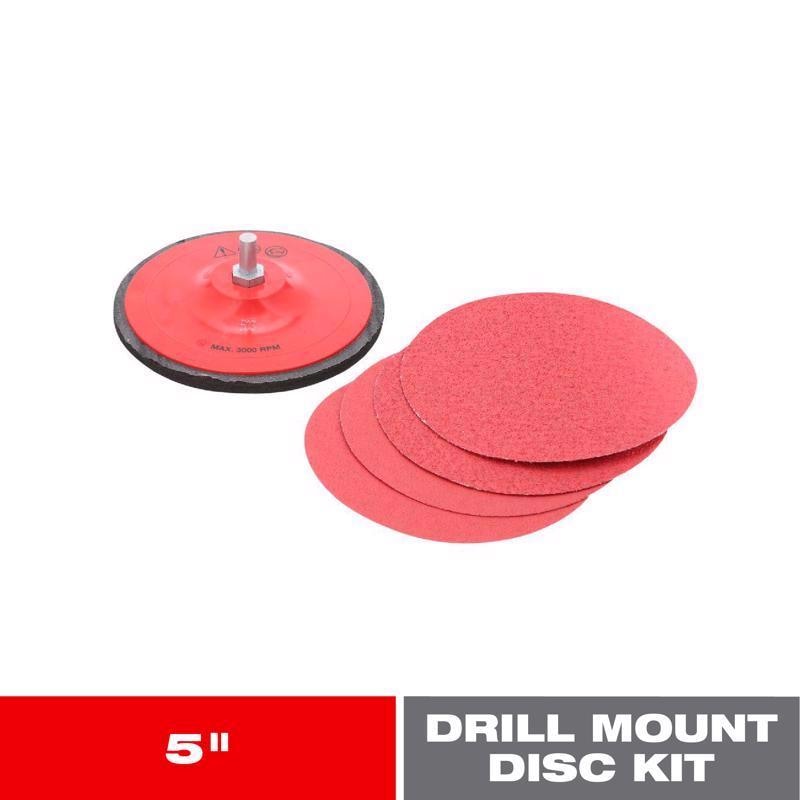 SANDING DISC KIT 5" 6PK