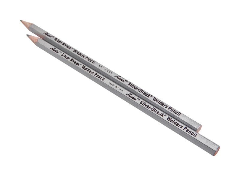 MARKING PENCIL SLVR 2PK