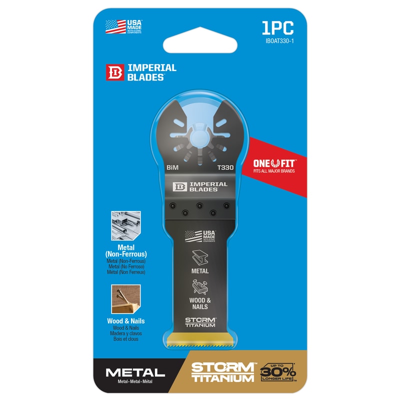 SAW BLD STRM BMTL 1-1/8"