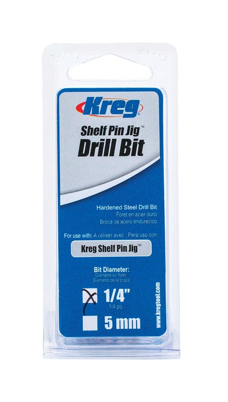 KREG SHELF PIN BIT 1/4"