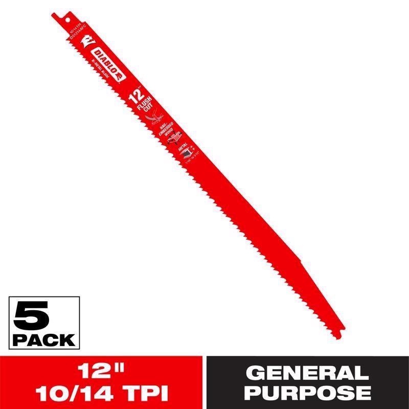 RECIP BLD 10/14T 12"5PK