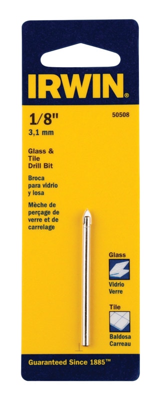 GLASS/TILE DRLBT 1/8X6"