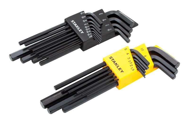 LONG ARM HEX KEY SET 22P