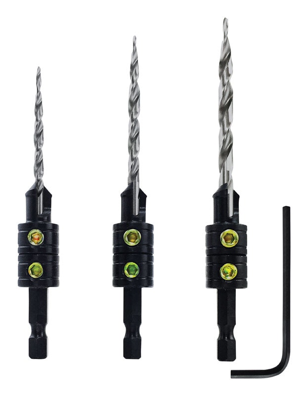 TAPERED COUNTRSNK SET 3P