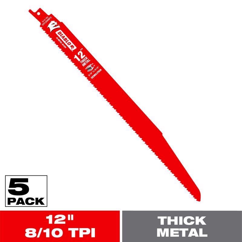 RCIP SWBLD12" 8/10T 5PK