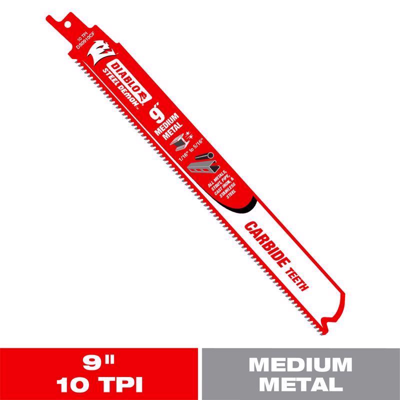 DIAB RECIP CARB 9" 10T