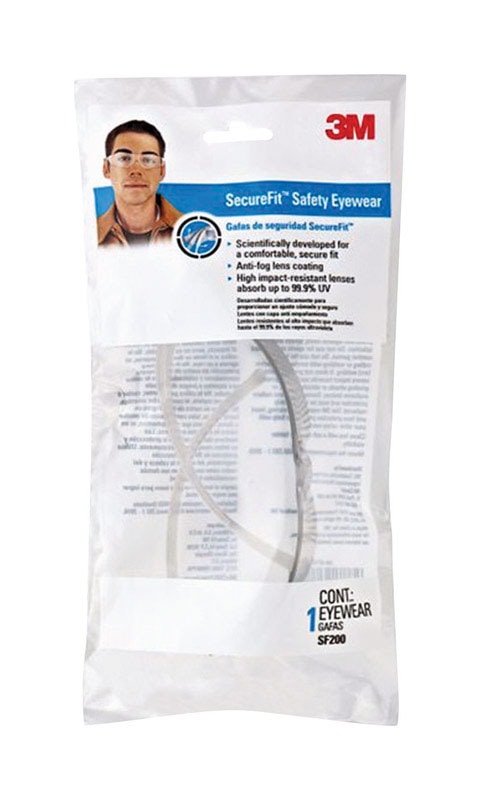 SECUREFIT SFTY GLASS CLR