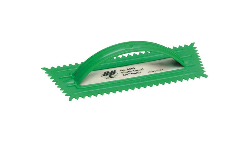 TROWL 3/8" V-NOTCH GREEN