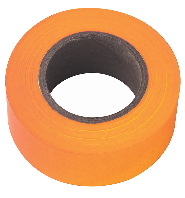 FLAGGING TAPE ORG 150'L