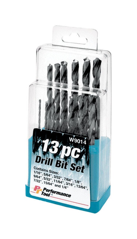 DRILL BIT SET HSS 13PC