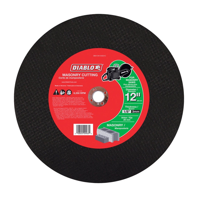 MASONRY C/O DISC 12"20MM