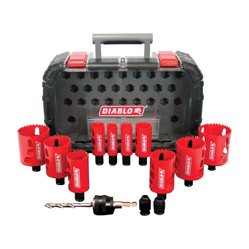 HOLE SAW KIT BI-MTL 14PC