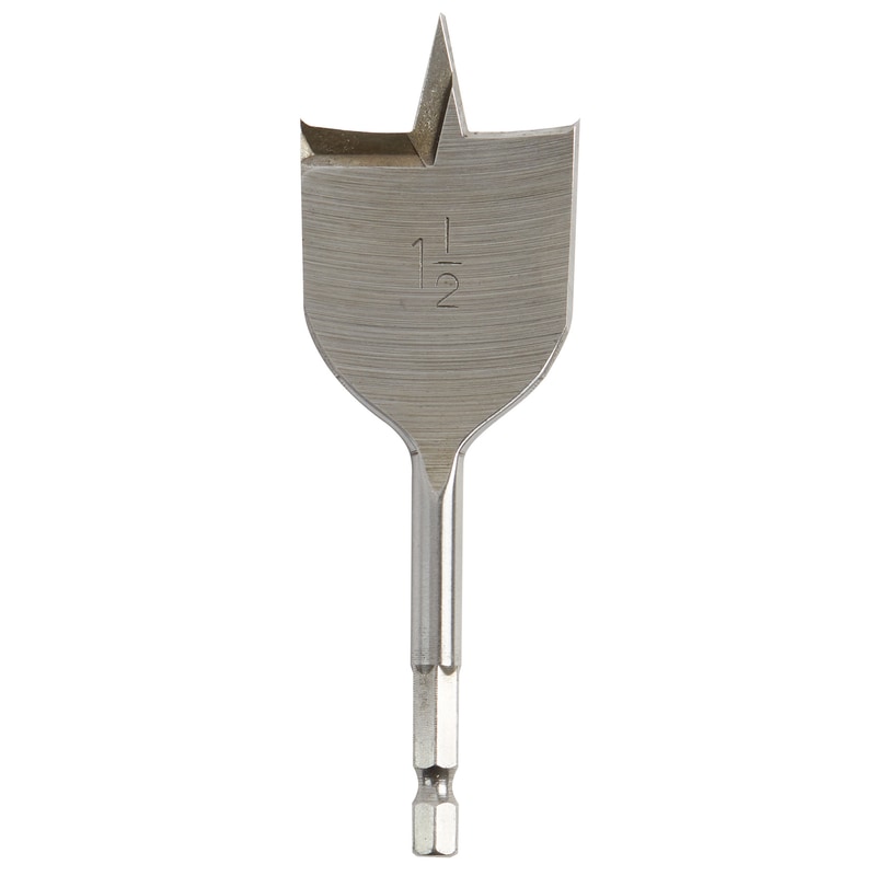 FLAT BORING BIT 1.5X4.5"