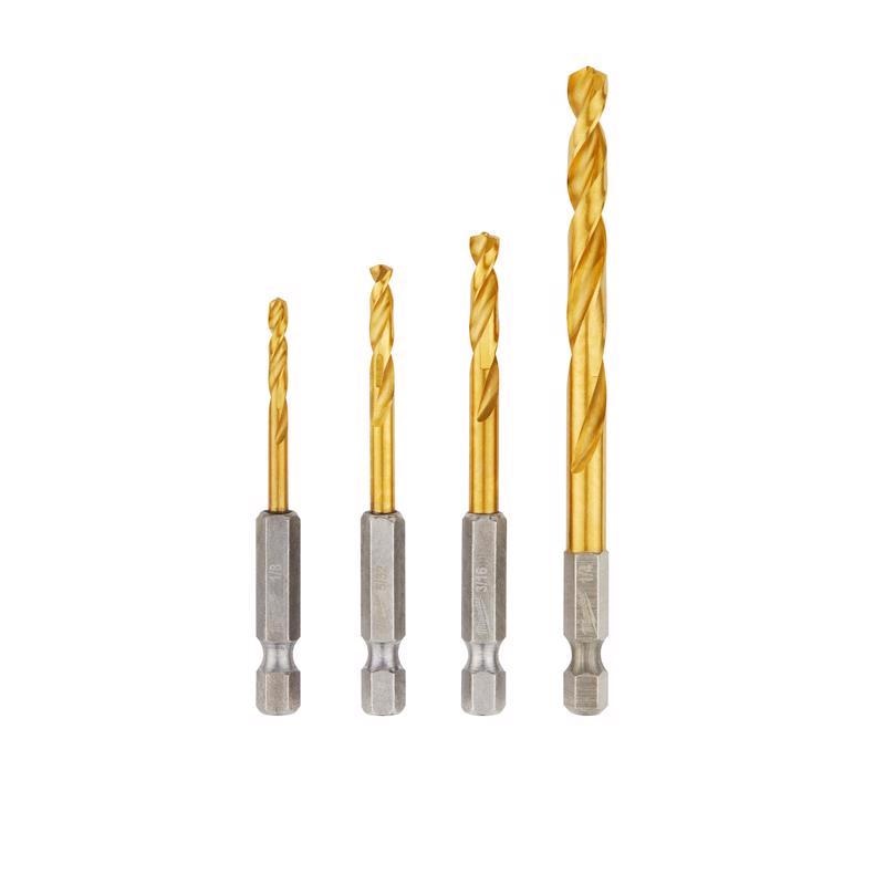 DRILL BIT SET TITNM 4PC