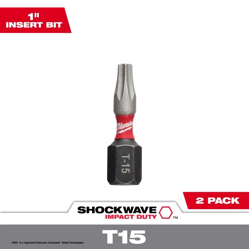 IMPCT INSRT BT STL 1"