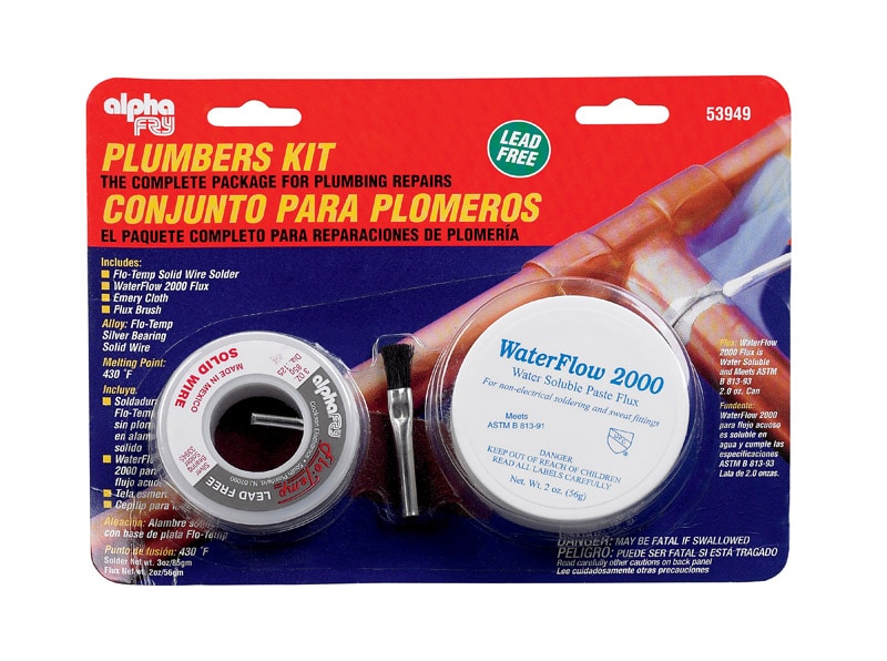 SOLDER PLUMBERS KIT 6OZ