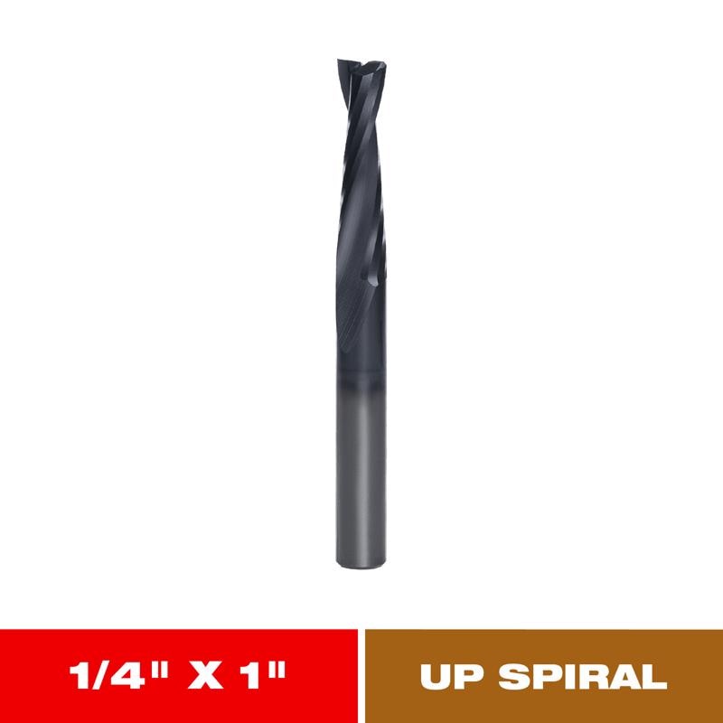 UP SPIRAL RTR BIT 1/4"D